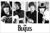 The Beatles Early Portraits Poster -P.O.P.